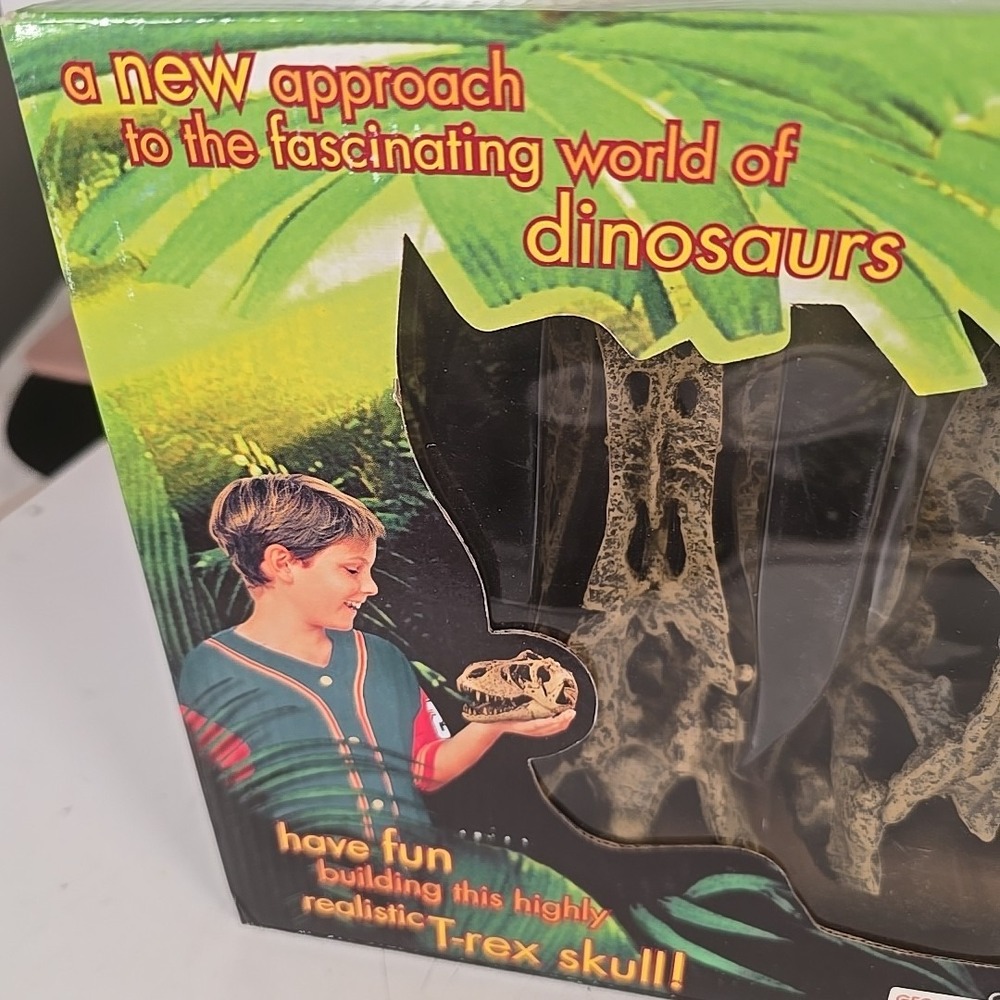 Geolinea Fossil Replicas T-Rex Dinosaur Skull High‎ Definition 1:10 Replica - Picture 6 of 13
